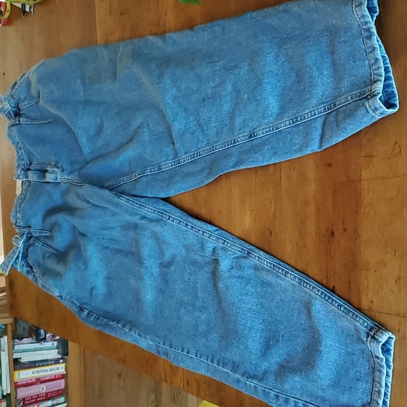 Mango Denim - Violeta Hannah jeans--like old-timey dungarees!